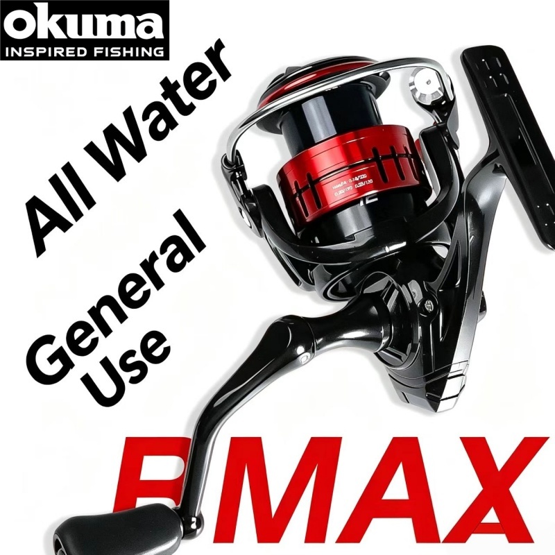 Abu Garcia Reel Max - オクマ BMA スピニングフィッシングリール ドラグフィッシングリール 海水/淡水釣り用アクセサリー 2000-7000シリーズ
