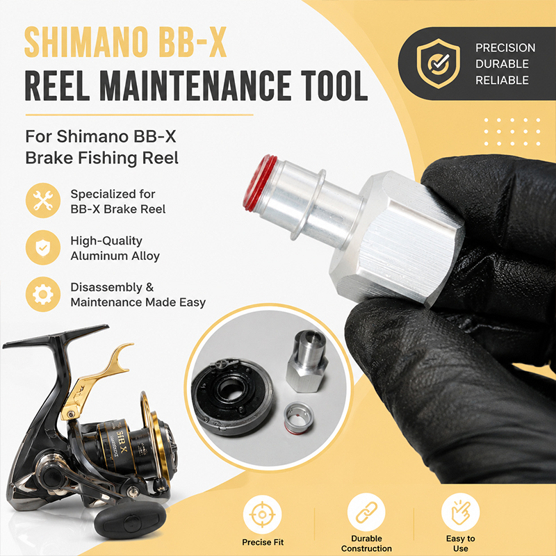Shimano Reel Stradic - 統合アルミニウム合金修理分解ツールシマノ BB-X ハンドブレーキ釣りスピニングリール日常ケア用
