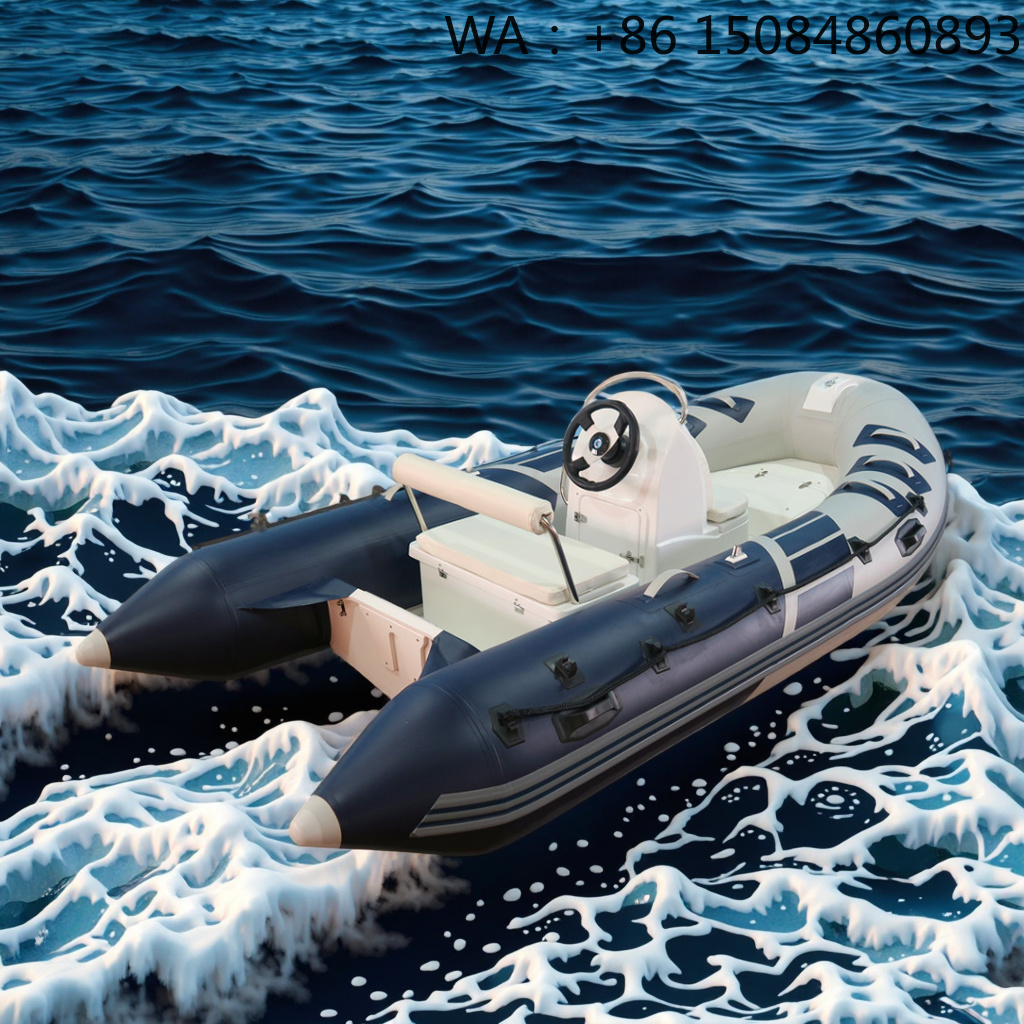 Fishing Boat Inflatable - ASM-320 PVC折りたたみ式インフレータブルフィッシングボート、湖や川でのドリフティングや水上スキルトレーニングに適応可能なパワーコンポーネント