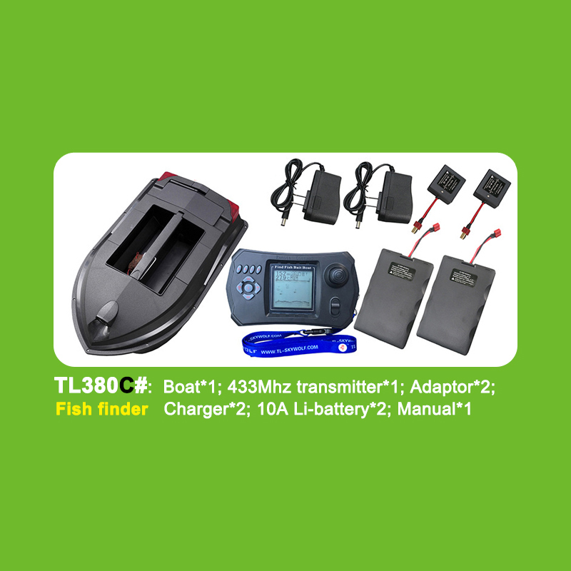 自動帰還GPSソナー搭載ベイトボート 魚群探知機 スカイウル - Fishing Boat Gps のレビューと価格