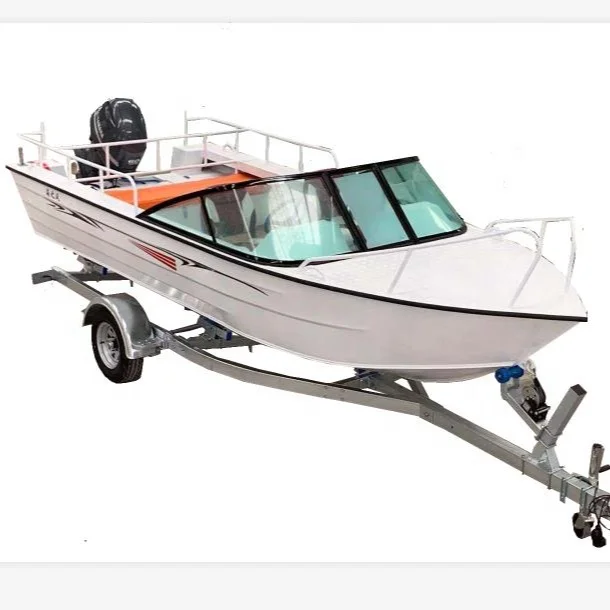 KAIP 高級アルミヨット 5.28 メートル CE 釣りア - Fishing Boat Fiberglass のレビューと価格