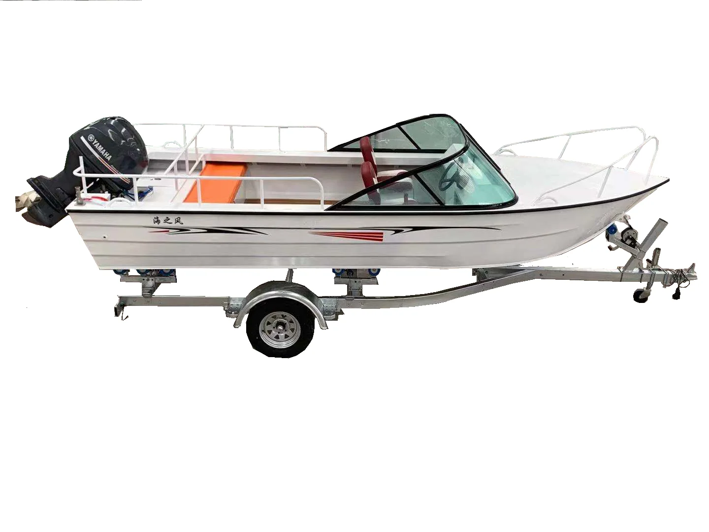KAIP 高級アルミヨット 5.28 メートル CE 釣りア - Fishing Boat Fiberglass のレビューと価格