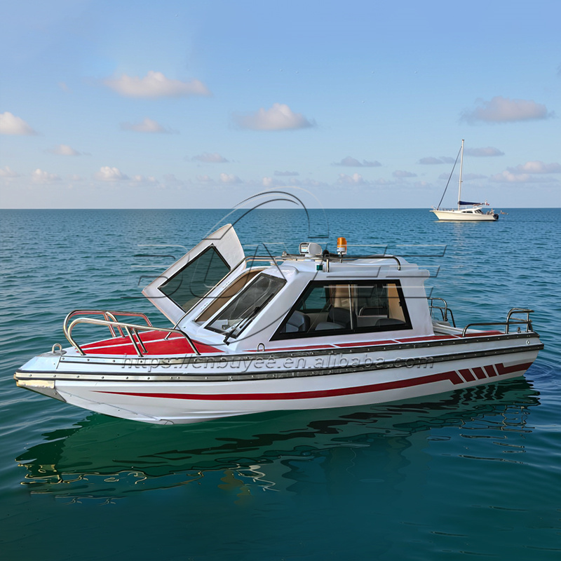 17.6フィート/5.38メートル高速キャビンフィッシングボ - Fishing Boat Fiberglass のレビューと価格