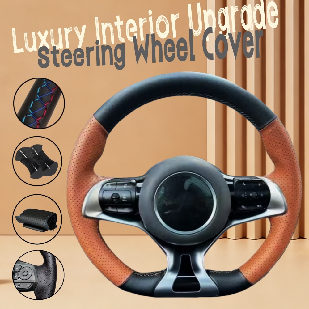 カスタマイズマイクロファイバーレザーカーステアリングホイール - Fishing Boat Steering Wheel のレビューと価格