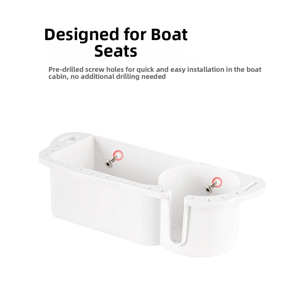 ABS 釣り用コンテナ釣具ボックス 2 列の排水穴 ボートデ - Fishing Boat Trailer のレビューと価格